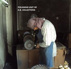 polishing parts